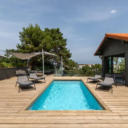 Vila Milady Keyweek With Pool Ocean Views In Biarritz