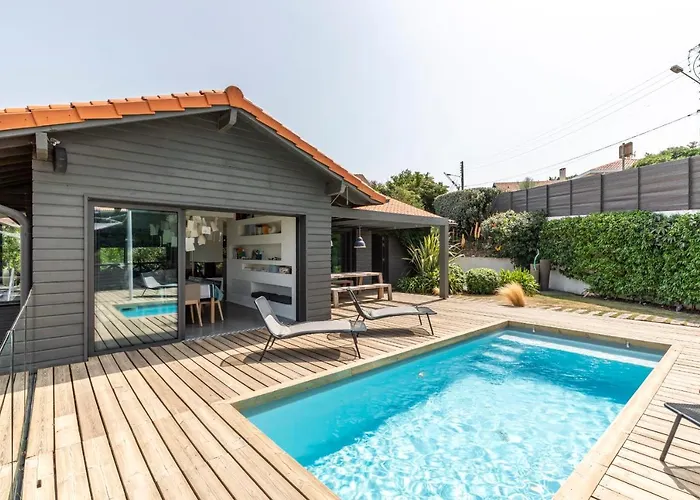 Milady Keyweek With Pool Ocean Views In Biarritz