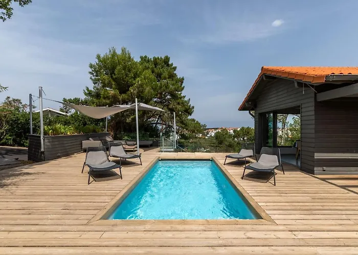 Villa Milady Keyweek With Pool Ocean Views In Biarritz